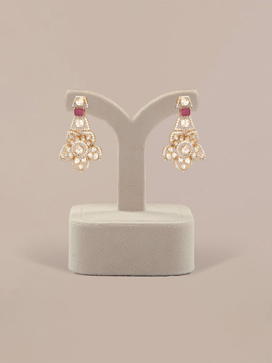 Tarunima Diamond & Polki Ear Rings