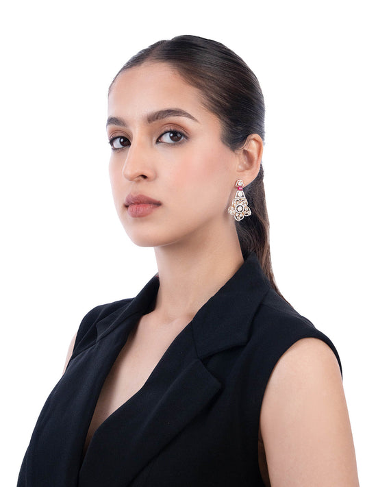 Tarunima Diamond & Polki Ear Rings