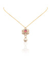Siransha Diamond & Polki Pendant