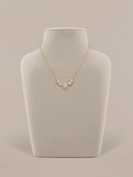Leona Diamond & Polki Pendant