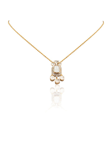 Vera Diamond & Polki Pendant