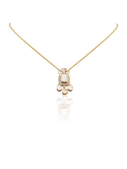 Vera Diamond & Polki Pendant