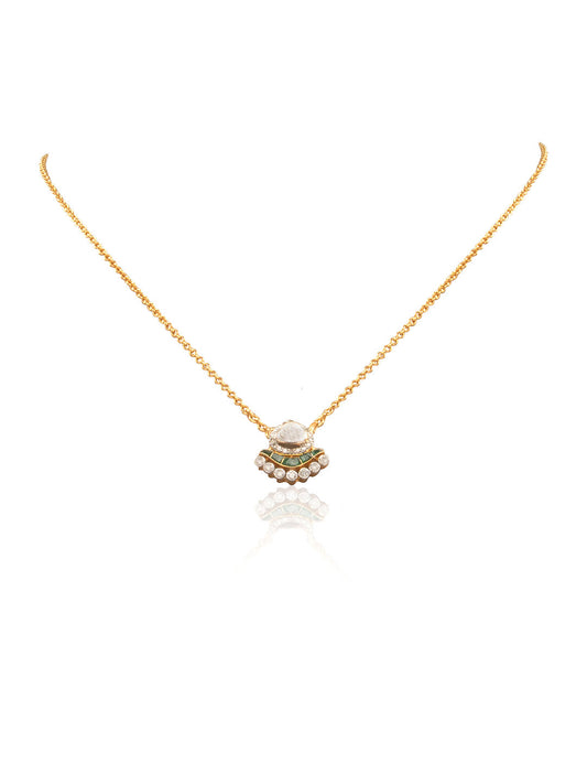 Nalini Diamond & Polki Pendant