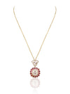 Irshika Diamond & Polki Pendant