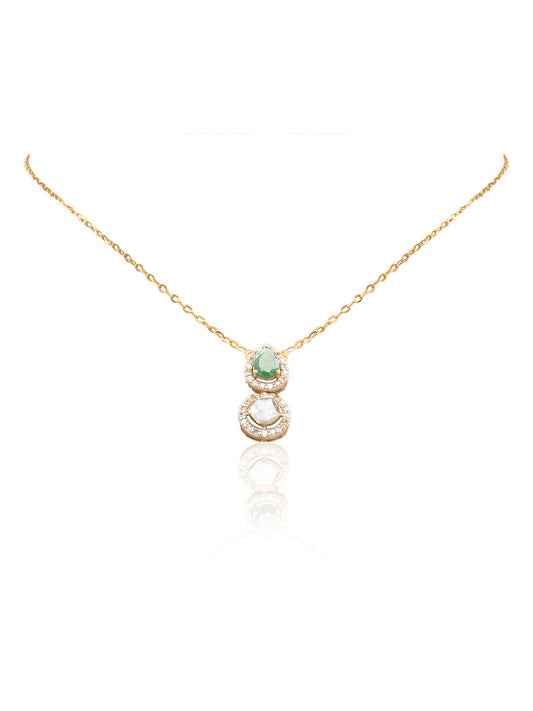 Kerani  Diamond & Polki Pendant