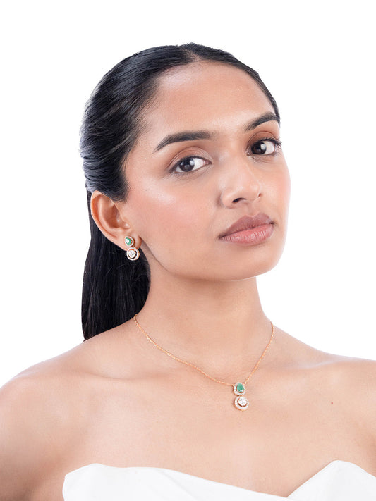 Kerani  Diamond & Polki Pendant