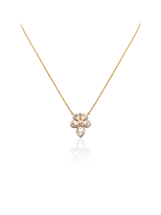 Sela Diamond & Polki Pendant