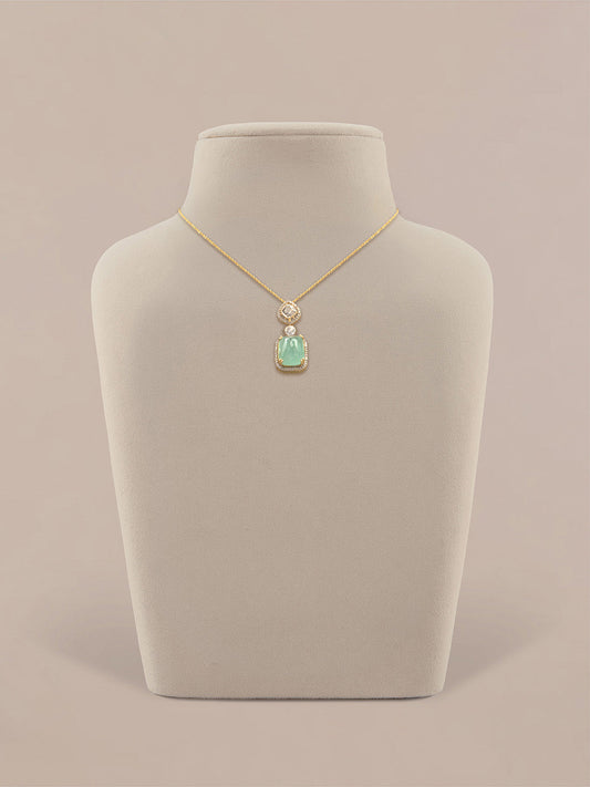Dhiyara Diamond & Polki Pendant