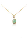 Dhiyara Diamond & Polki Pendant