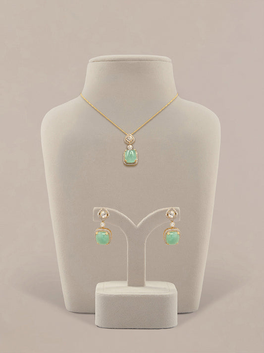 Dhiyara Diamond & Polki Pendant