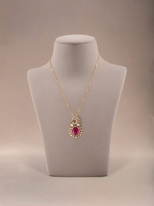 Sansa Diamond & Polki Pendant