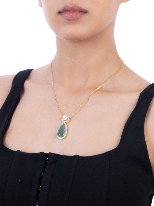 Niyla Diamond & Polki Pendant