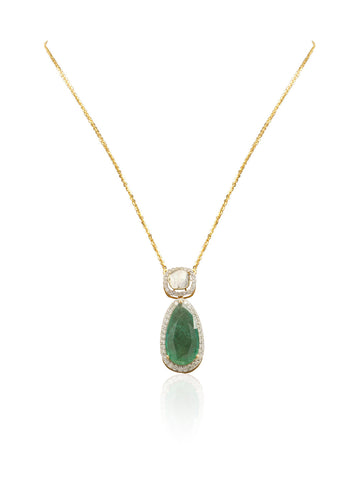 Niyla Diamond & Polki Pendant