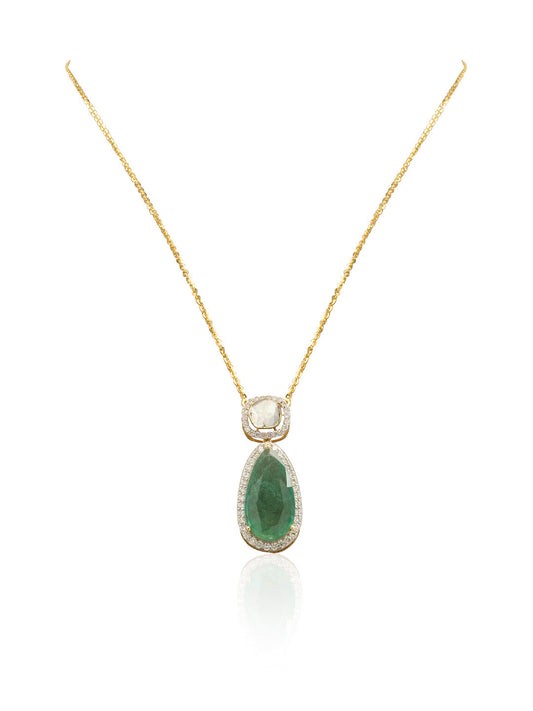 Niyla Diamond & Polki Pendant