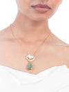 Liyana Diamond & Polki Pendant