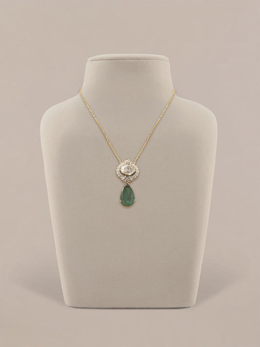Liyana Diamond & Polki Pendant