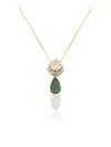Liyana Diamond & Polki Pendant