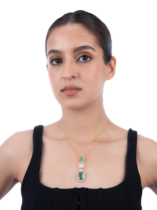 Sarina Diamond & Polki Pendant