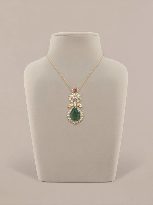 Lavitha Diamond & Polki Pendant