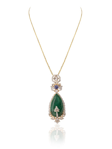 Ardita Diamond & Polki Pendant