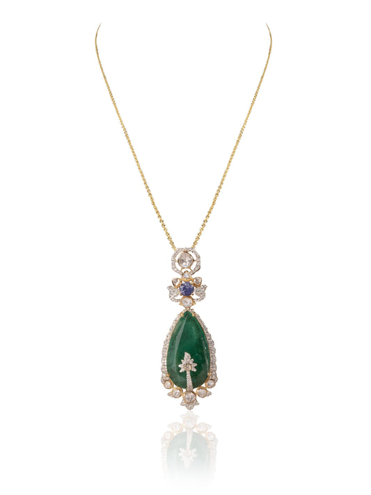 Ardita Diamond & Polki Pendant