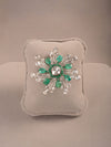Selene Diamond & Polki Brooch