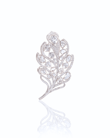 Sirene Diamond & Polki Brooch