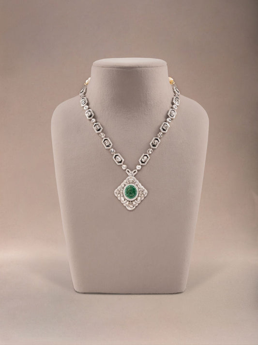 Sarena Diamond & Polki Long Necklace