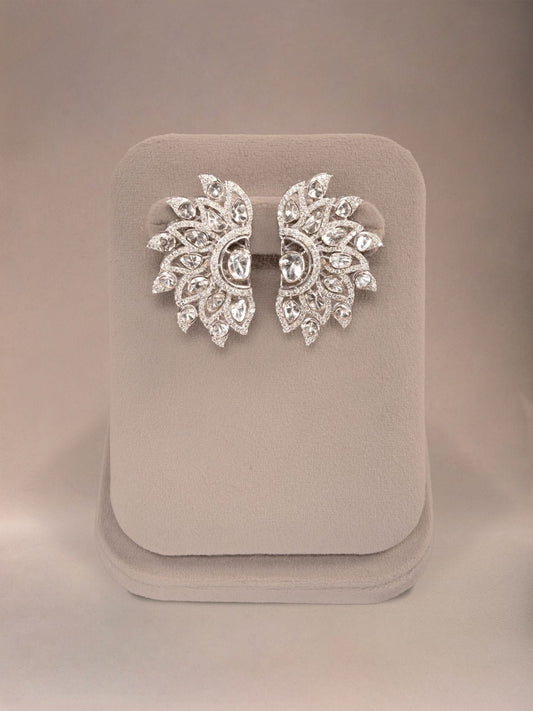 Alvena Diamond & Polki Brooch