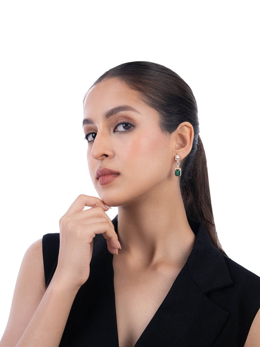 Madhura Diamond & Polki Ear Rings