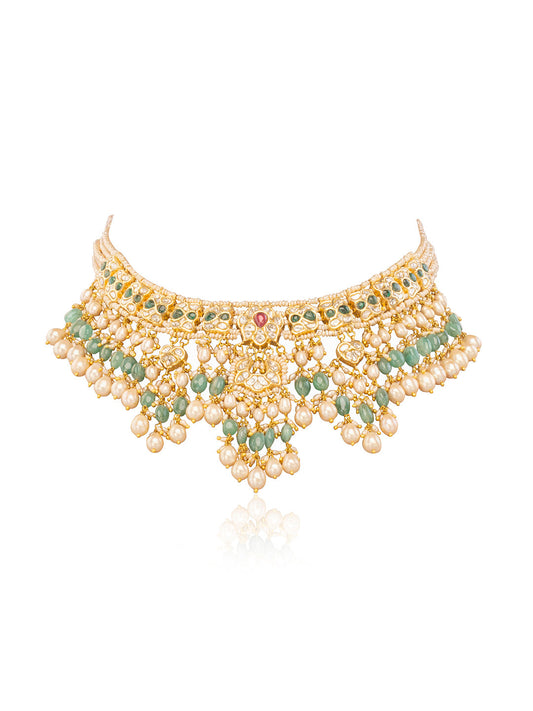 Sila Polki U Necklace