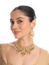Sila & Della Polki U Necklace Set