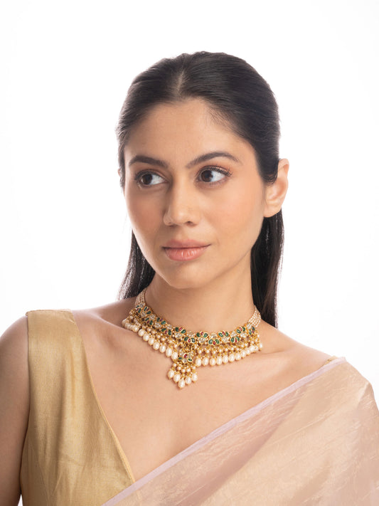 Leyla Polki U Necklace