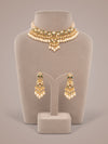 Leyla & Ezra Polki U Necklace Set