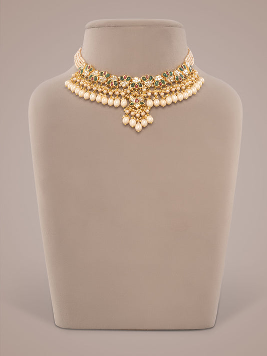 Leyla Polki U Necklace