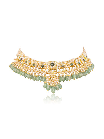 Kaya Polki U Necklace