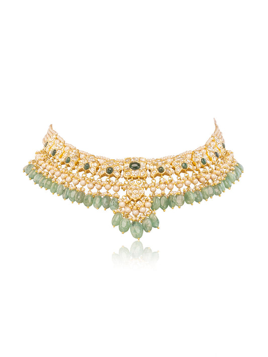 Kaya Polki U Necklace