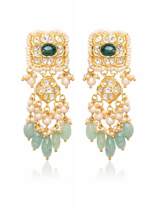 Takshvi Polki Ear Rings