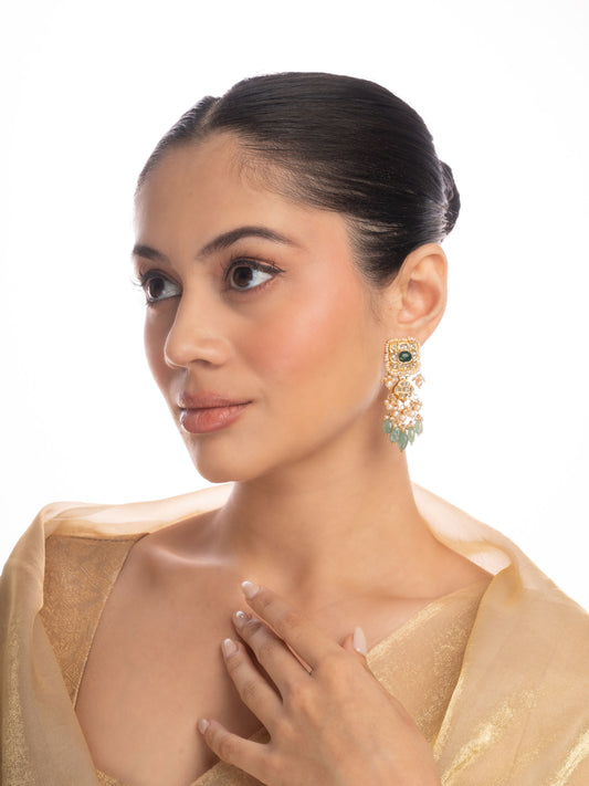 Takshvi Polki Ear Rings