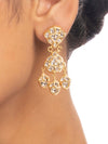 Vinessa Polki Long Earrings