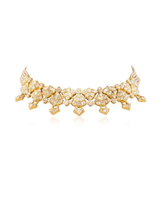 Yeva Polki U Necklace