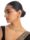 Charita Polki Long Earrings