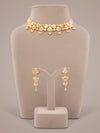 Charita Polki Long Earrings