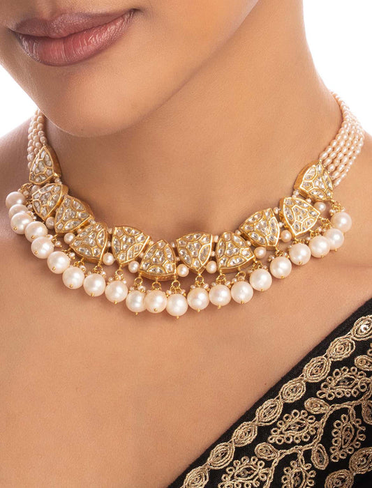 Irina Polki U Necklace
