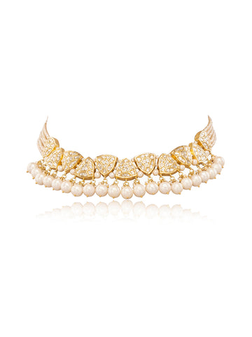 Irina Polki U Necklace