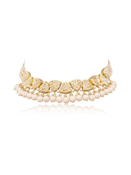 Irina Polki U Necklace