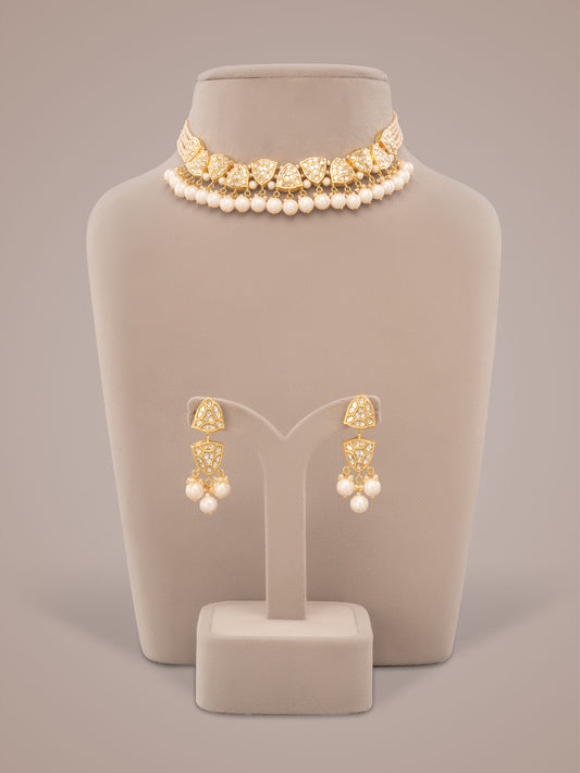 Irina Polki U Necklace