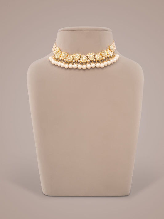 Irina Polki U Necklace