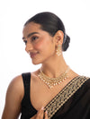 Areeba & Rumani Polki U Necklace Set