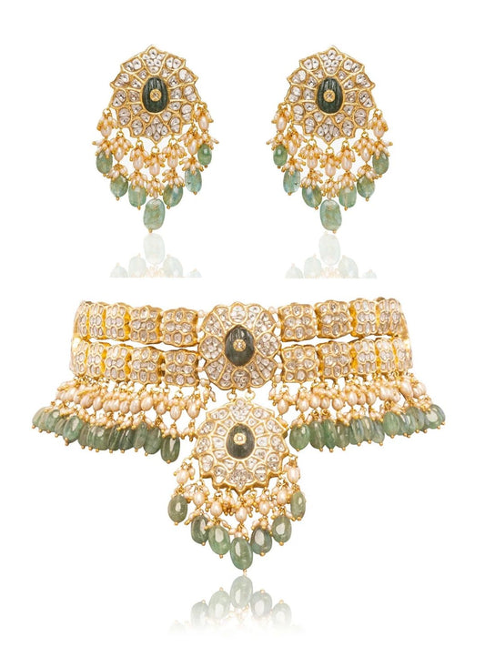 Ekiya & Mona Polki Choker Set